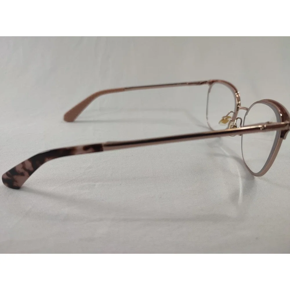 Kate Spade TANA/G 35J Rose‎ Gold Pink Cat Eye Eyeglasses *FRAMES ONLY* 140 Women